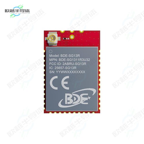 BDE-SG1311R3U32[射频元件RF TXRX MODULE RF PAD SMD]