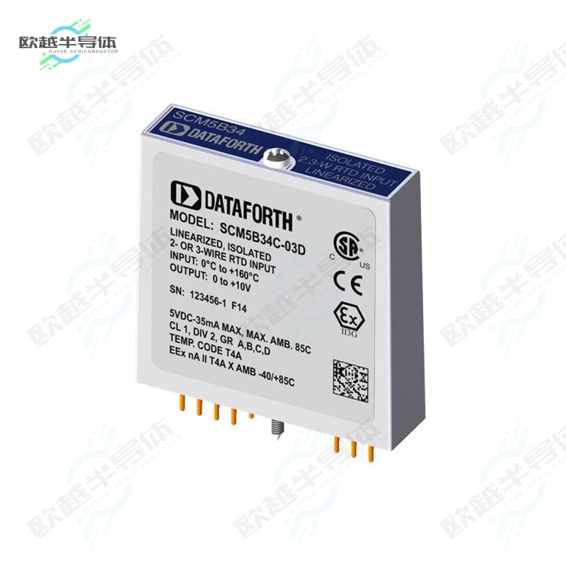 SCM5B34C-03D[传感器LINEARIZED 2-/3-WIRE RTD INPUT]
