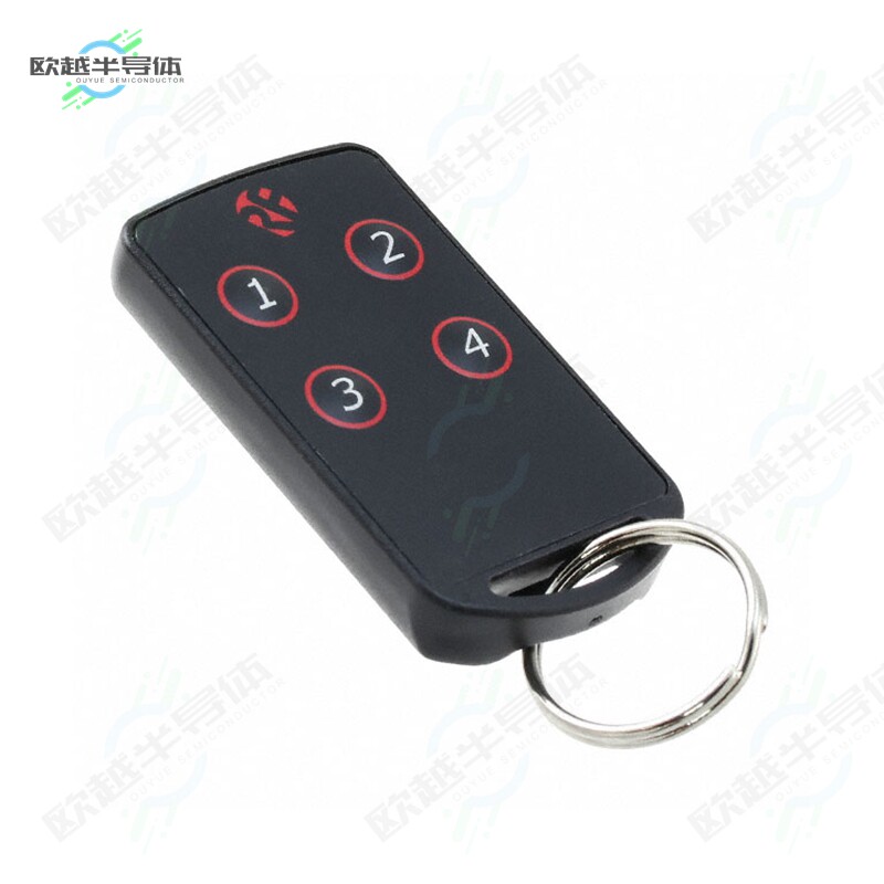 FOBLOQA-4T4[射频元件AM 4 CH KEELOQ KEYFOB TRANSMITTE]