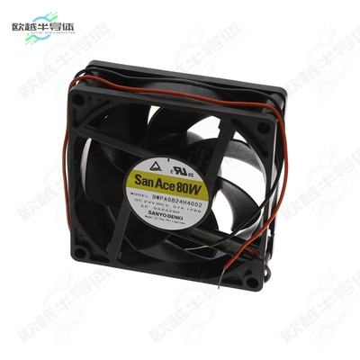 9WPA0824H4002[风扇80X25MM 24VDC IP68 HIGH PERF.]