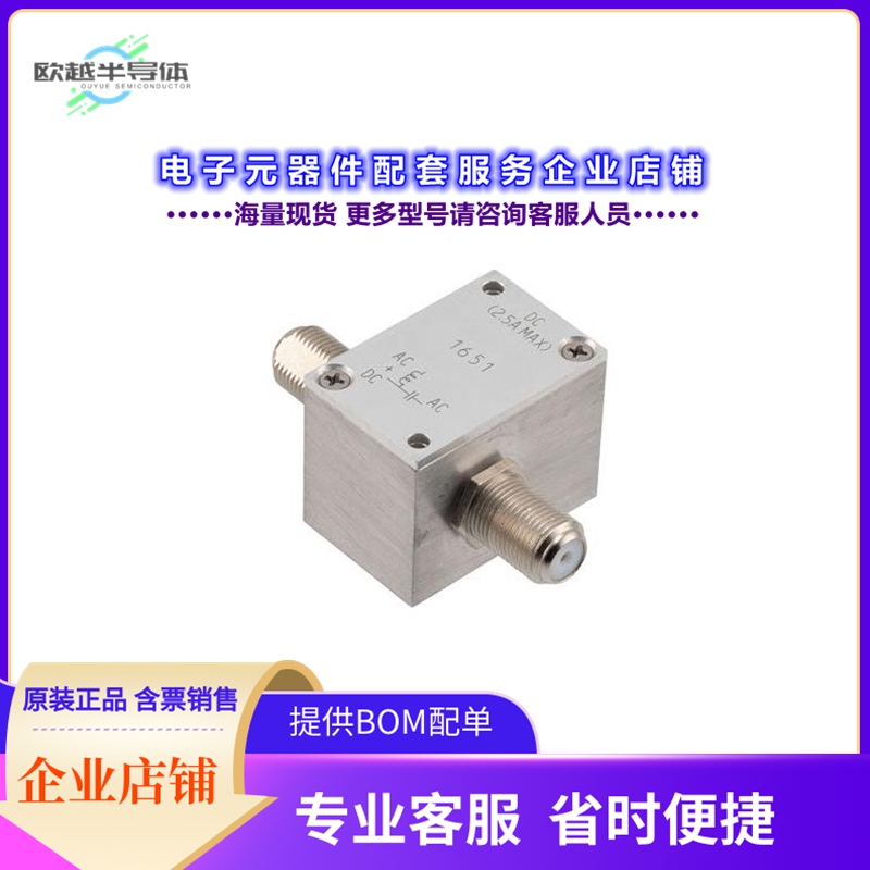 射频元件PE1651[10 MHz to 3 GHz, Type F 75 Ohm B]