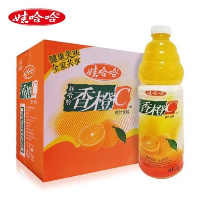 娃哈哈橙汁饮料大瓶1.5L*6瓶装
