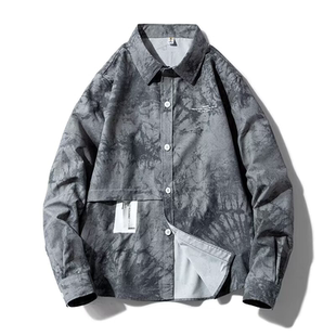 Y794 2026秋冬中国风男装 汉服夹克外套C229 棉麻亚麻唐装 P110 大码