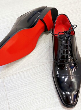 911R CL红底 爆款手工男鞋高级感皮鞋进口开边珠商务婚鞋厂家现货