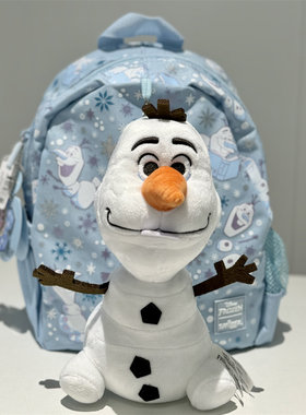 澳洲Smiggle书包冰雪人幼儿园小号双肩包史迪仔衣服收纳背包毛绒