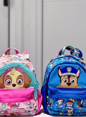 澳洲Smiggle幼儿园书包汪汪队儿童背包一年级天天双肩包狗狗钱包