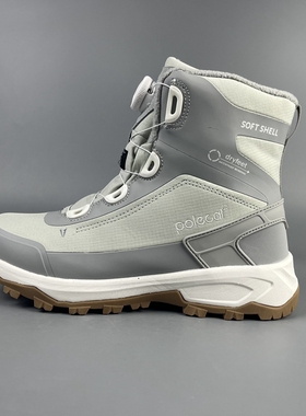 POLECAT臭鼬冬加绒保暖防水雪地靴新雪丽抗寒零下-40棉靴冰面防滑