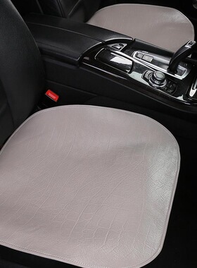 夏季头层牛皮软垫汽车坐垫奔驰GLK300C200E垫枕四季单片真皮座垫