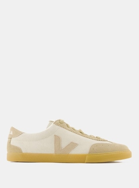 Veja Volley 皮质平底低帮运动鞋 男士