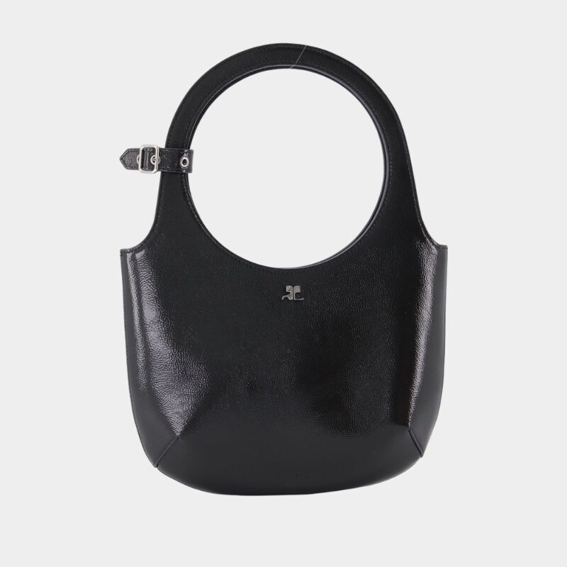 活希源 Courreges Holy purse 手提肩背包 -皮质-棕色