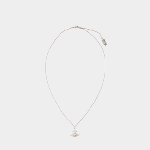 Vivienne 西太后 Feodora 灰色金属项链 Westwood