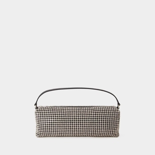 亚历山大王 Alexander Wang Heiress Flex Bag 新款白色满钻 水钻