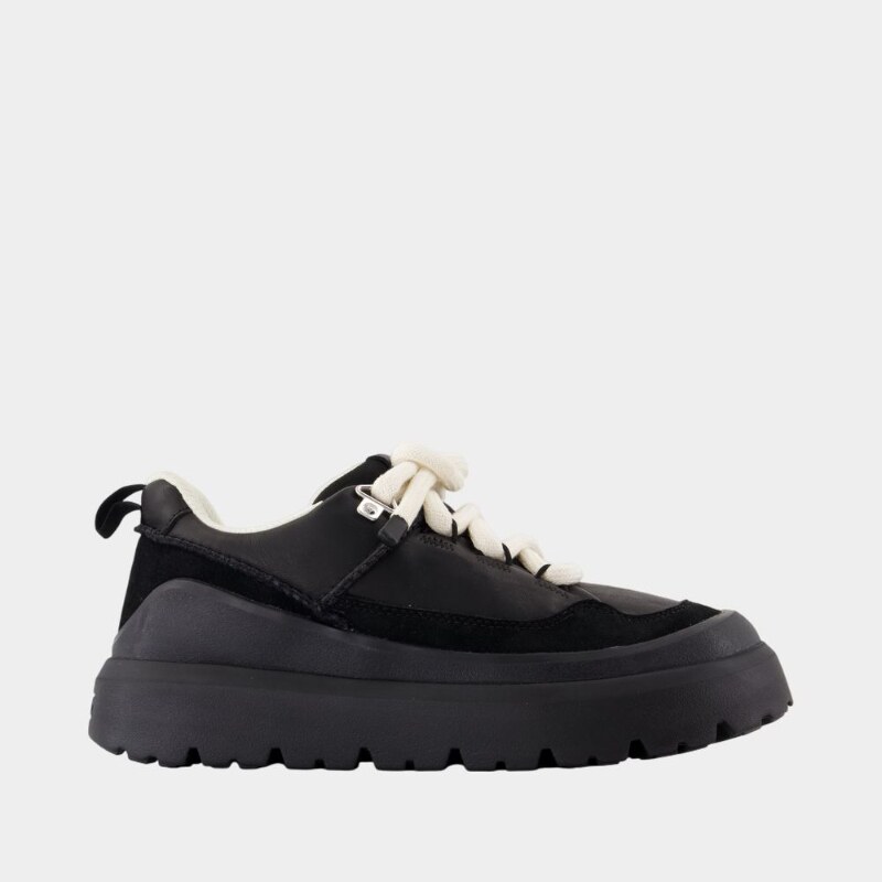 UGG Heritage Utility 男款运动鞋 -皮质-黑色图片