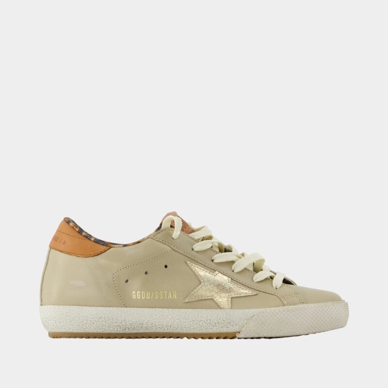 Golden Goose GGDB 超级明星运动鞋 - 皮质 - 多色