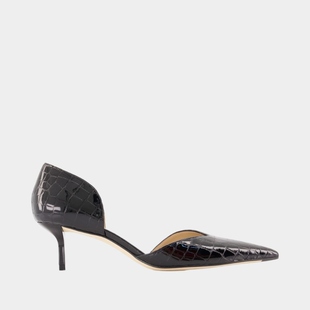Victoria Beckham Victoria Angle D'Orsay 55 高跟鞋 - 皮质 -