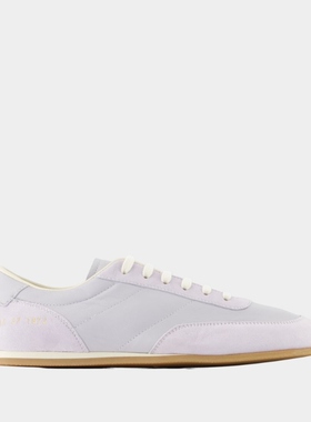 COMMON PROJECTS 极简运动鞋 - 皮质 - 紫色