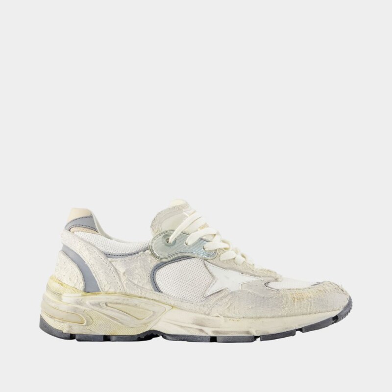 Golden Goose GGDB Running 老爹鞋 跑步鞋 - 皮质 - 白色图片