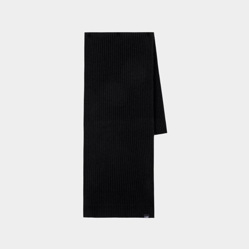 马吉拉 MM6 Maison Margiela 围巾 - 羊毛 - 黑色