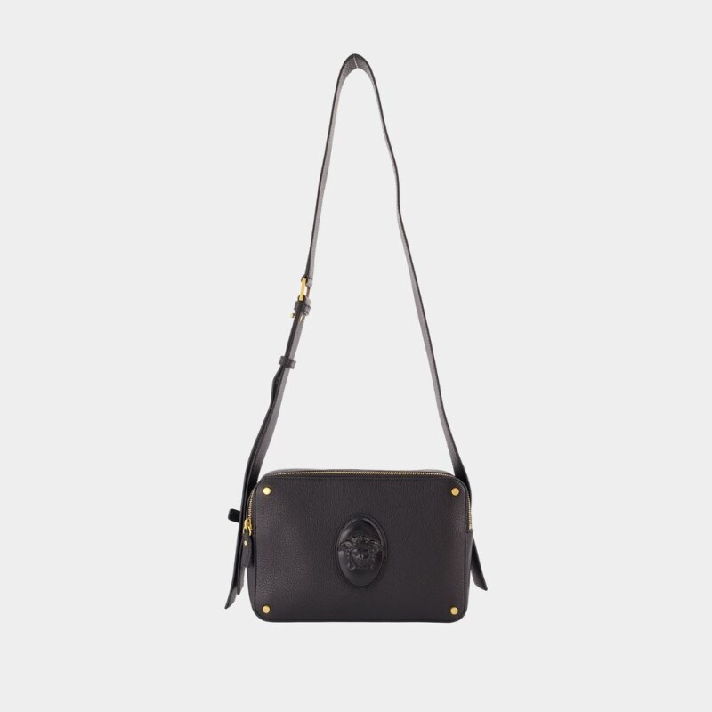 范思哲 Versace 相机包 - 皮质 - 黑色
