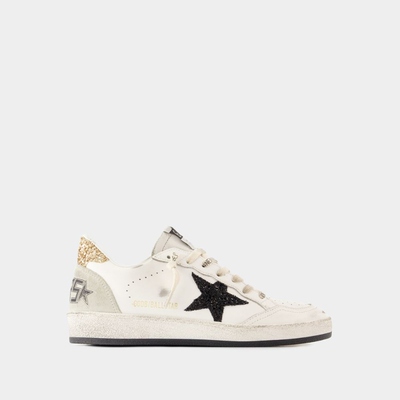 Golden Goose GGDB Ballstar 白色皮制运动鞋