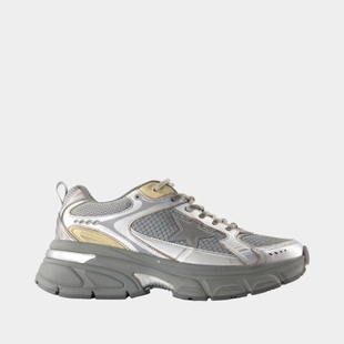 運動鞋 GOLDEN GOOSE Lightstar 銀色 皮質