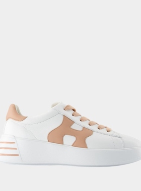 HOGAN Rebel 运动鞋 -皮质 白色