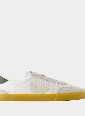 Veja Volley运动鞋聚酯纤维白色