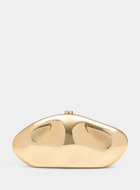 Cult Gaia Caldera手拿包 - 皮质 - 金色