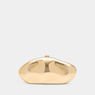 皮质 Caldera手拿包 金色 Gaia Cult