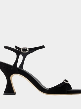 【粉丝专享】CAREL Celeste 凉鞋 -皮质 黑色