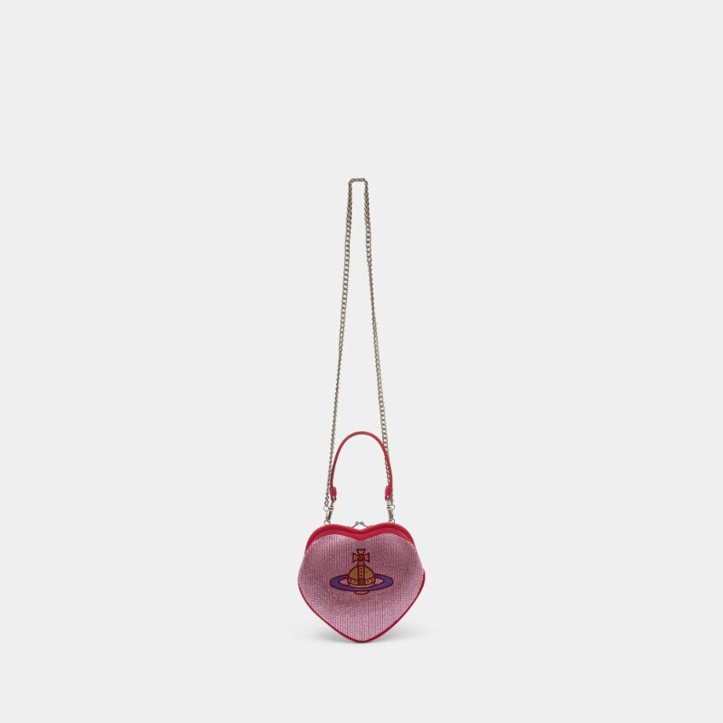 Vivienne Westwood 西太后 Belle Heart Frame 手提包 - 皮质 -