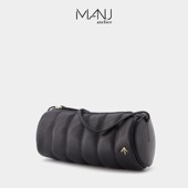 马努 Cylinder牛皮圆筒包 Padded Manu Atelier