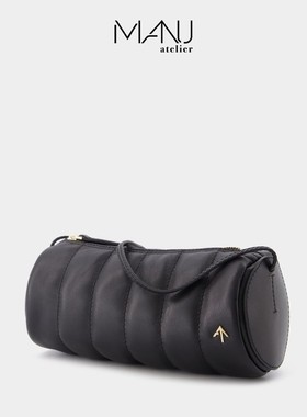马努 Manu Atelier Padded Cylinder牛皮圆筒包