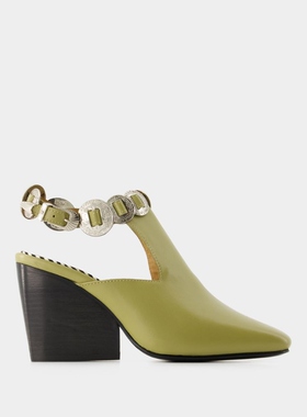 Toga Pulla Aj1308 光面小牛皮凉鞋