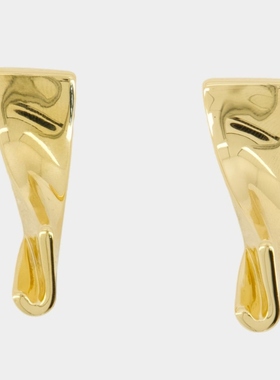 Jacquemus Les Boucles J 金属耳饰 金色配饰