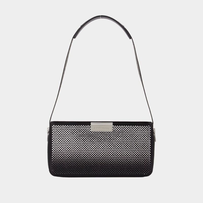 亚历山大王 Alexander Wang Siren 单肩包 - 合成材料 - 黑色