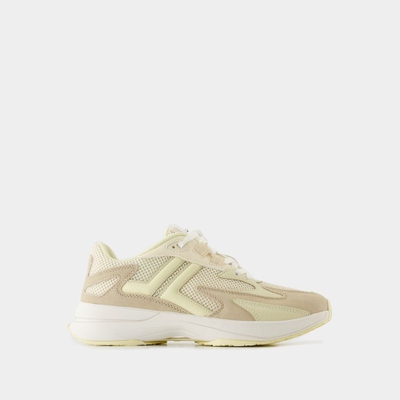 浪凡 Lanvin Jla 运动鞋 皮质 米色