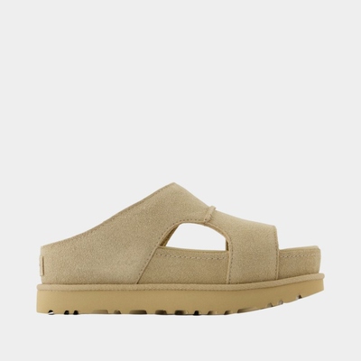 UGG Goldenstar Hi Cutout凉鞋 - 皮质 - 米色