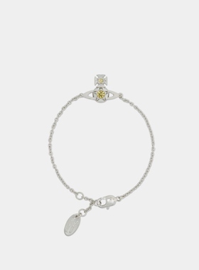 Vivienne Westwood 西太后 Lee Orb 手镯 - 金属 - 黄色