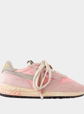 Autry Reelwind Supervintage 运动鞋 尼龙 粉色