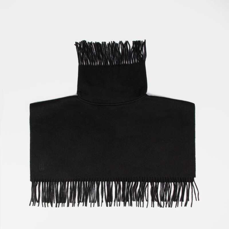 By Malene Birger Turtla围巾-羊毛-黑色
