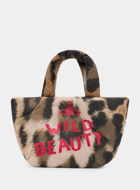 Vivienne Westwood 西太后;Maud 小号棕色印花简约百搭手提包