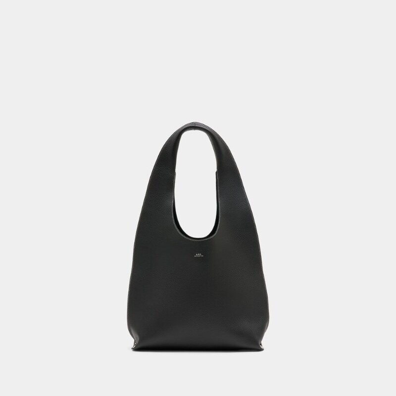 A.P.C. Le Neige Clou 购物袋 - 皮质 - 黑色