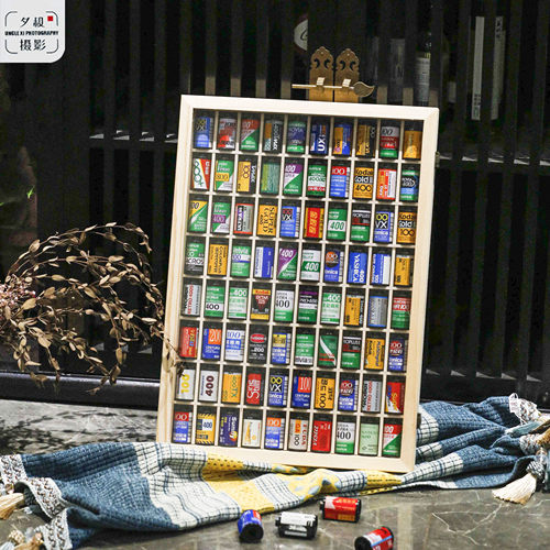 135胶卷收纳盒暗盒收藏展示盒