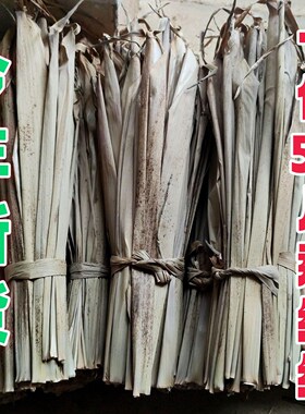 老式传统粽叶竹笋叶笋壳粽叶