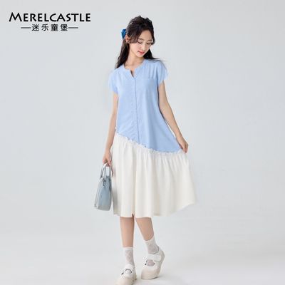 2025女童夏季短袖连衣裙