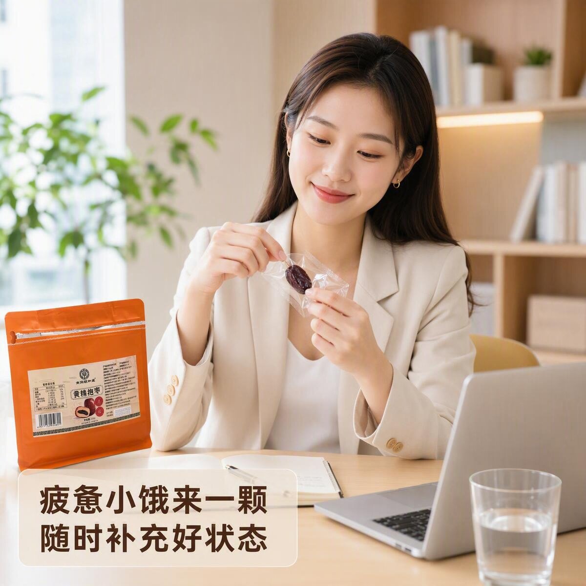 南同颐和堂黄精抱枣260g便携装