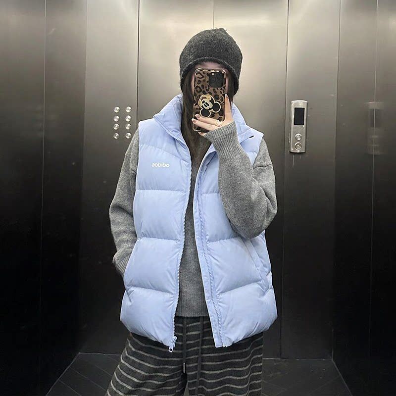 阿迪达斯男宽松舒适百搭保暖马甲