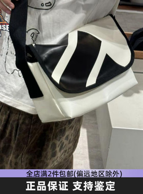 阿迪达斯斜挎包男女包新款大logo邮差包大容量运动单肩包 JP0419