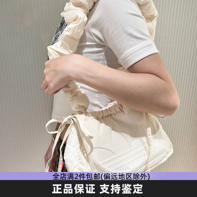 阿迪达斯三叶草女云朵包可调节